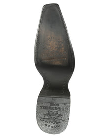 El General Men's Exotic Caiman Belly Cowboy Boots - Black 45078