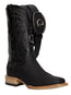 Botas de rodeo de pitón exótico El General para hombre - Negro 45089