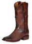 Men's Rodeo Boots - El General Pull-Up Leather - Tabacco 45174