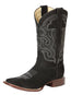 El General Bota de Rodeo para Caballero – Piel de Nobuk - Negro 45205