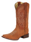 Botas de Rodeo para Hombre El General – Crazy Leather - Cognac 45208