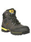 Botas de trabajo de seguridad Procliff Oxford de Nobuk: con cordones y casco para seguridad en el lugar de trabajo 45288