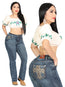 Centenario Bootcut Denim Jeans - Dark Blue 45323