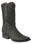 El General Men’s Leather Rodeo Boots Petatillo - Black 45400