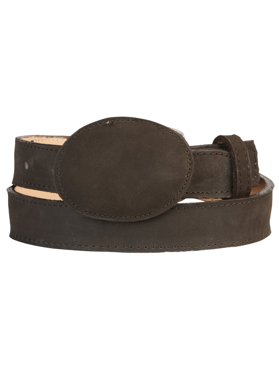 Cinto vaquero para niños - El General Nobuck Choco 45445