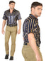 Centenario Slim Fit Denim Pants - Khaki 45542