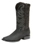 Bota de Vaquero para Hombre El General, Piel Nubuck - Negra 45567