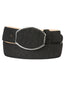 Cinturón vaquero para hombre El General imitación pitón - Negro 45569