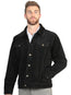 Chaqueta de pana negra forrada con sherpa para hombre El General 45631