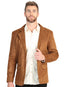 El General Men’s Tan Suede Western Blazer 45636