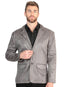 El General Men’s Gray Suede Western Blazer 45638