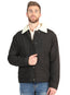 Chaqueta negra para hombre de El General con forro de sherpa 45642