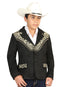 Blazer vaquero de ante bordado El General para niños - Negro 45659