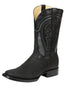 Botas Vaqueras El General para Hombre - Cuello de Toro de Imitación Negro 45666