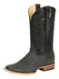 Botas de rodeo El General para hombre - Estampado de elefante - Negro/Gris 45768