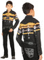 Vaqueros Centenario Premium de corte de bota para niño - Tejido vaquero negro 45841
