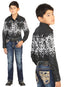 Jeans Centenario Premium Corte de Bota para Niños - Mezclilla Azul Medio 45842
