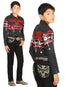 Pantalones vaqueros de corte recto Centenario Premium para niño - Mezclilla negra 45843
