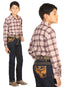 Boys Centenario Premium Bootcut Jeans - Rince Blue Denim 45844