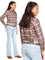 Girls Centenario Premium Bootcut Jeans -  Light Blue Denim 45910