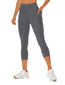 Pantalones de yoga de talle alto y corte capri con bolsillos