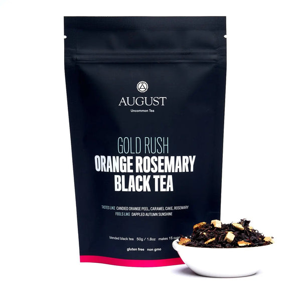Gold Rush - Orange Rosemary Caramel Black Tea – aylesva
