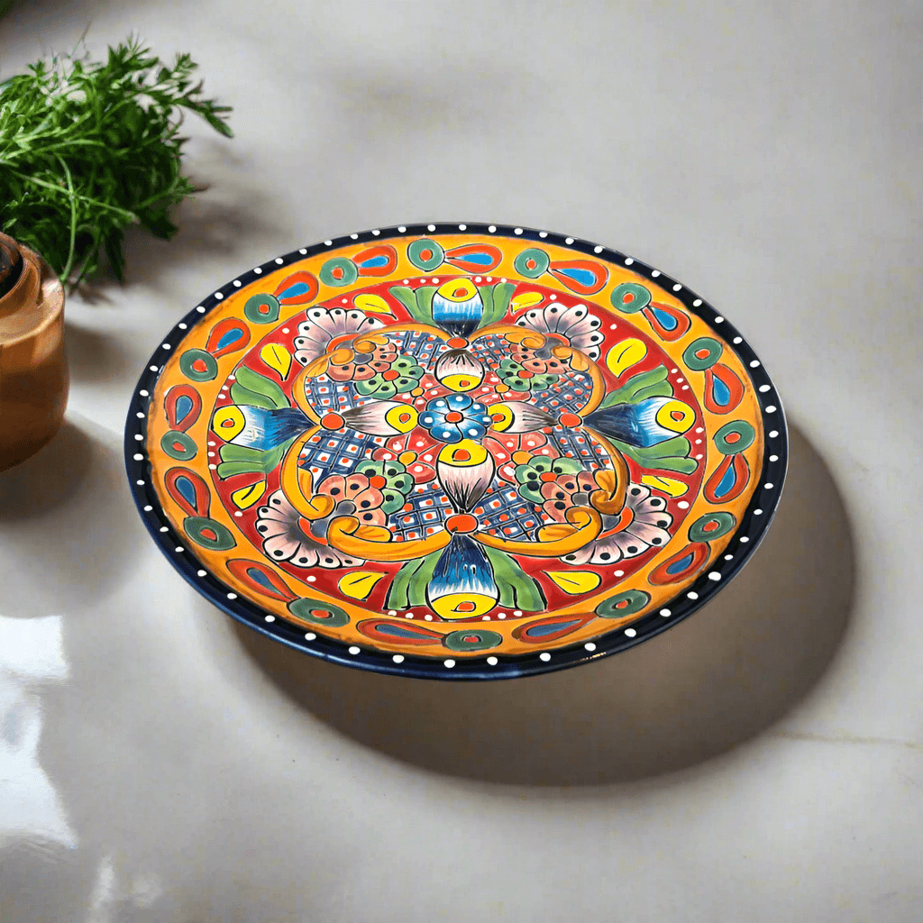 Plato llano Talavera de 11.5