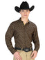 Black And Brown Casual Long Sleeve Western Cowboy Shirt  126262