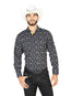 Black Casual Long Sleeve Shirt 126264