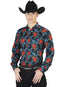 Black Casual Long Sleeve Shirt 126276