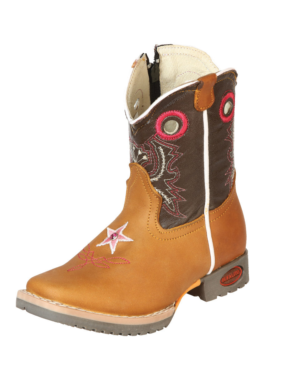 Botas de rodeo para niños Jar Boots: Miel/Marrón 126580