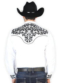 El Señor de los Cielos Embroidery Shirt White/Black 126702