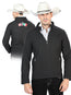 Chaqueta de ante El General para hombre, negra, 127083