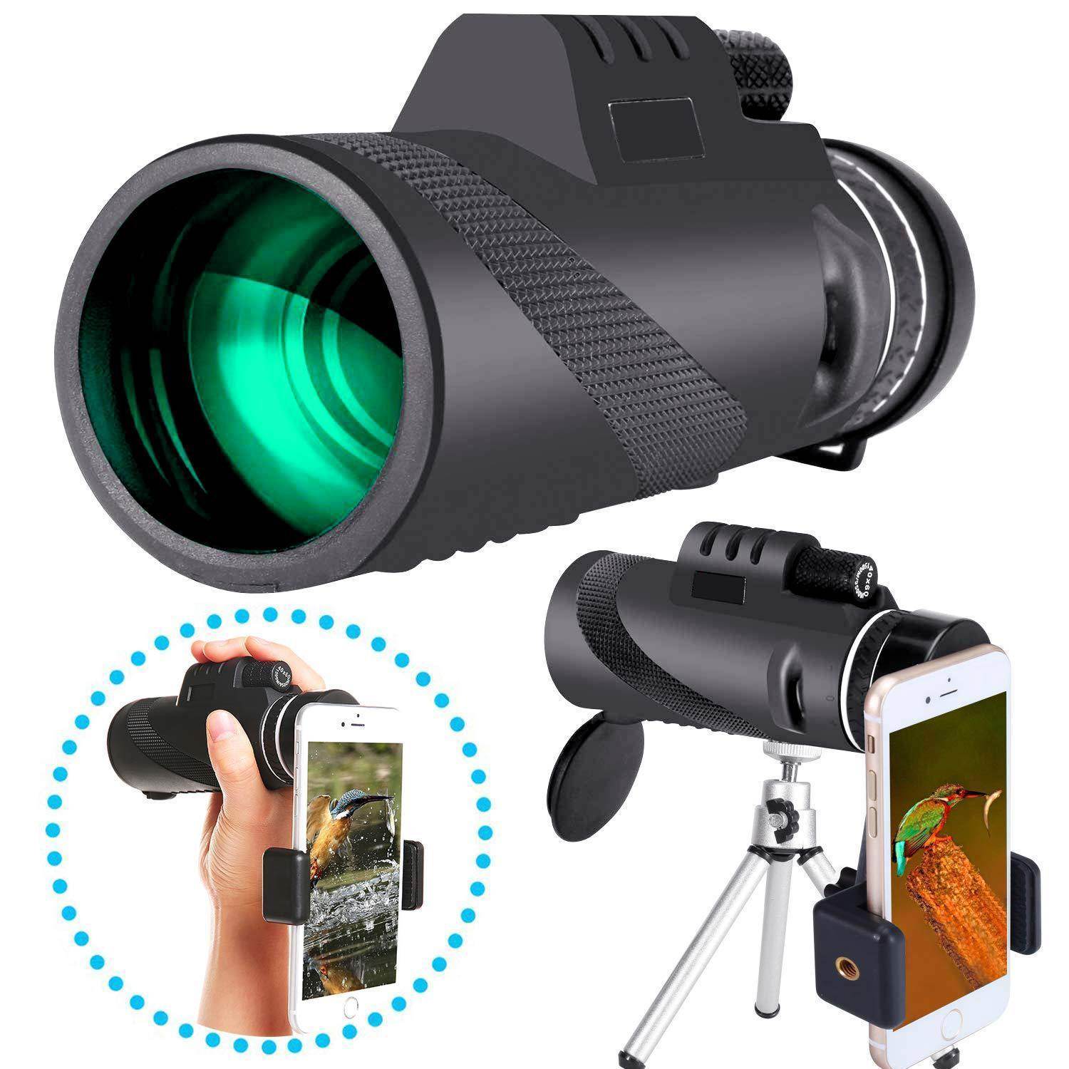Telescopio monocular de mano