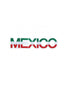 Parche bordado de México, mediano 170111
