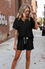 Solid Color Short Sleeve T-Shirt & Shorts Two-Piece Set | 5 Colors