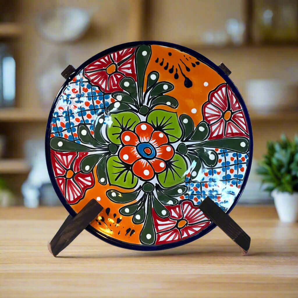 Plato llano de Talavera de 10