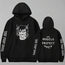 Sudadera con Capucha de Ángel y Demonio – Sudadera Unisex con Estampado para Parejas