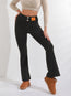 Pantalones de yoga acampanados de invierno para mujer
