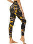Mallas cortas de talle alto – Pantalones deportivos con estampado de camuflaje