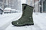 Botas de nieve de invierno para mujer – Botas de algodón impermeables con forro polar