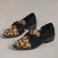 Zapatos de tacón de leopardo para mujer