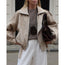 Chaqueta Casual con Cremallera para Mujer