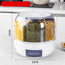 Contenedor de Almacenamiento de Granos Giratorio 360°