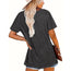 Retro Desert Highway T-Shirt - Casual Short Sleeve Tee Tops