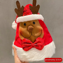 pajarita-de-piel-de-alce-con-gorro-de-navidad