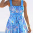 Pastel‑Splash Bow‑Tie Swim Dress