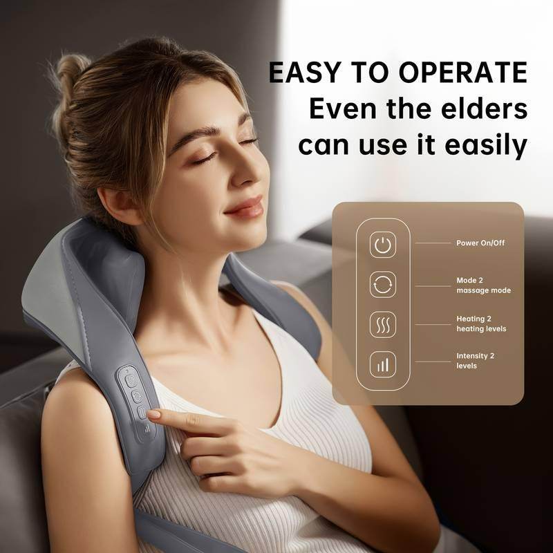 Masajeador inalámbrico de cuello y espalda