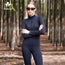 🖤 Women's Stand-Up Collar Zipper Long Jumpsuit