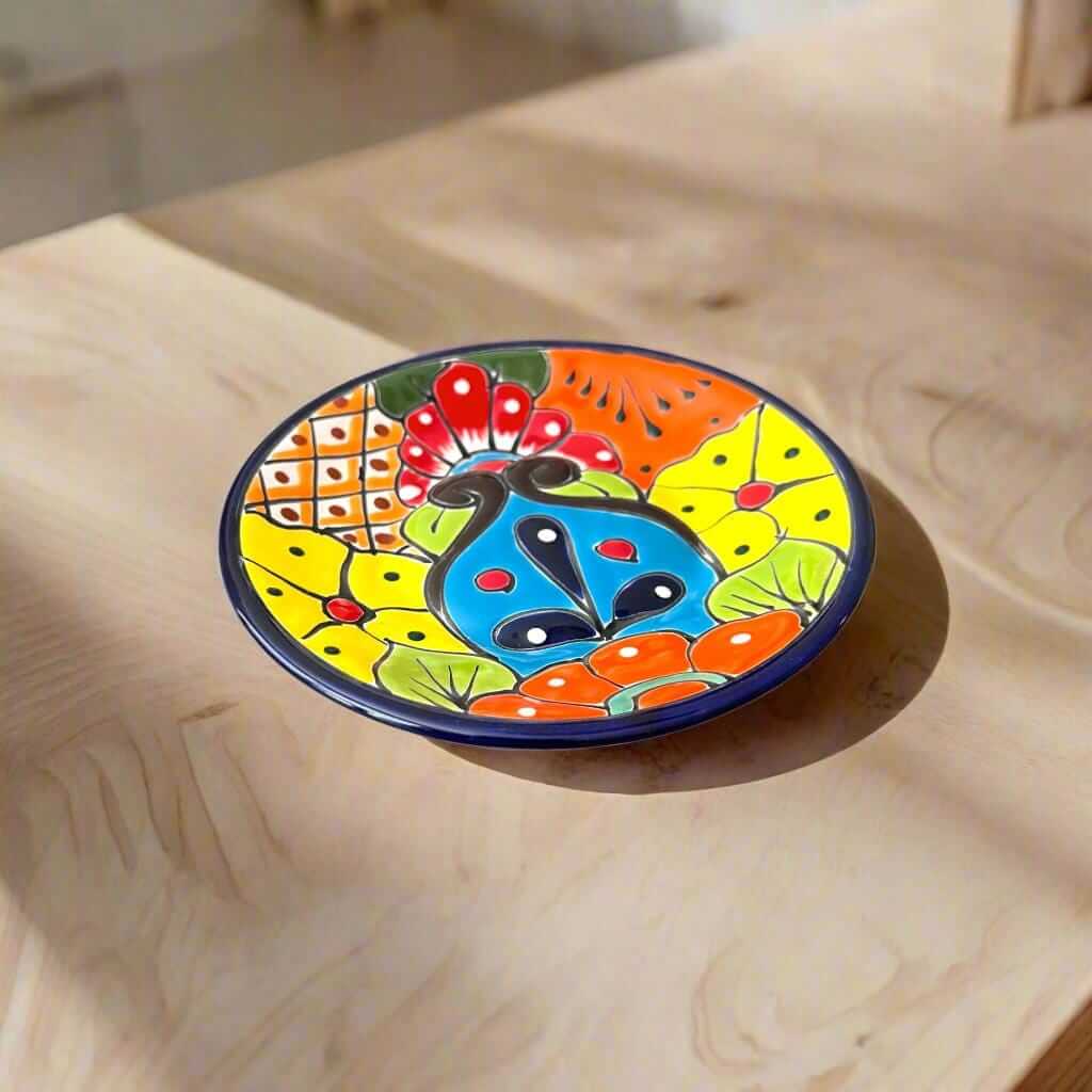 Plato llano Talavera de 6